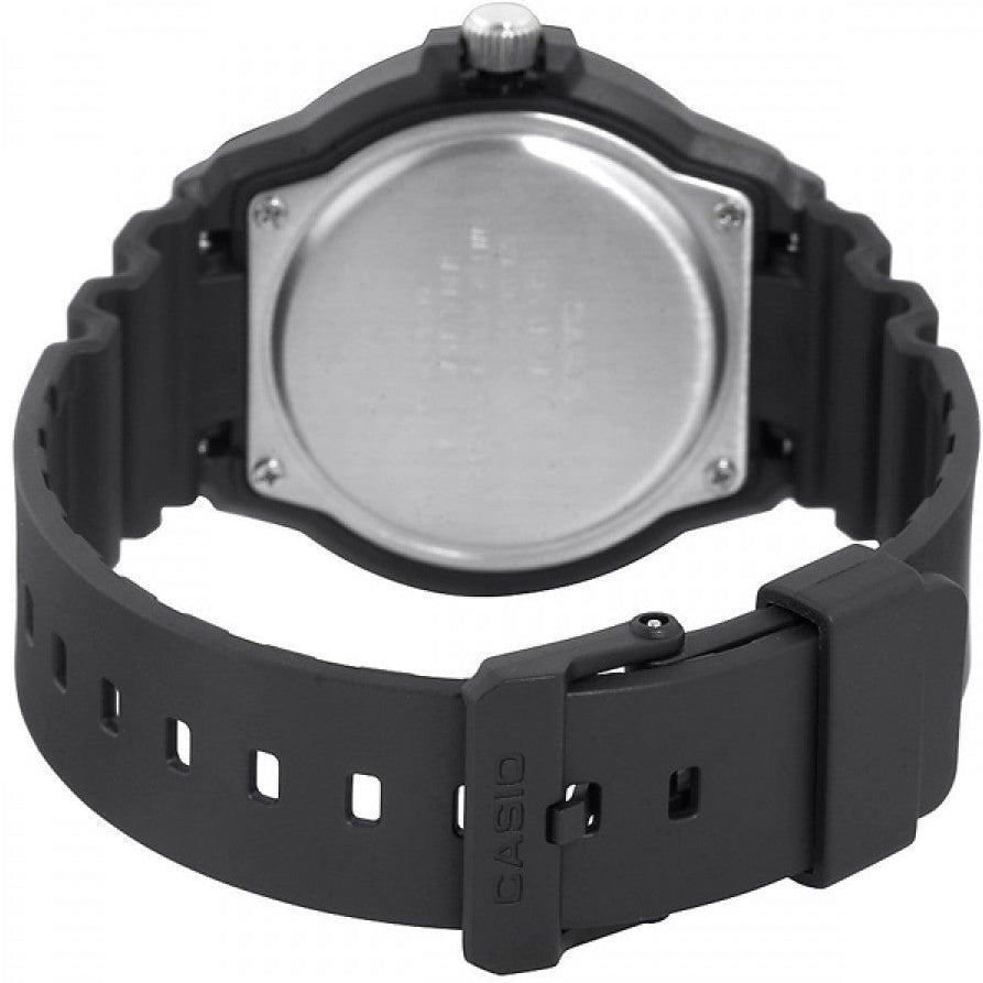 Casio Black with White Dial Women's 100m Analog Sports Watch LRW-200H-7E1