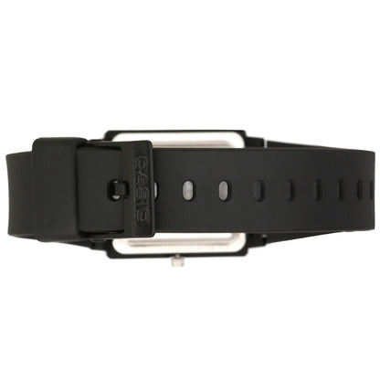 Casio Black Rectangular Basic 3-Hand Unisex Quartz Analog Watch MQ-27-1B