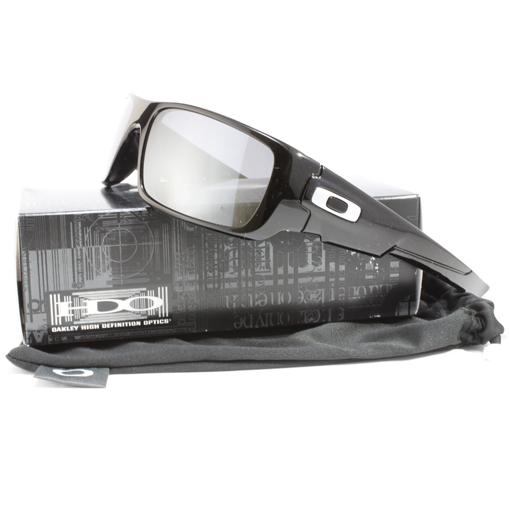 Oakley Crankshaft Polished Black/Black Iridium Men's Sunglasses OO9239-01