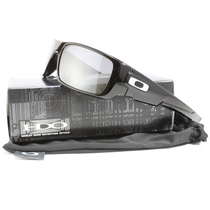 Oakley Crankshaft Polished Black/Black Iridium Men's Sunglasses OO9239-01