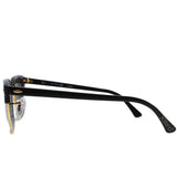 Ray-Ban RB3016 901/58 Clubmaster Polarised Black/Green Sunglasses