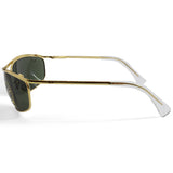 Ray-Ban RB3119 001 Olympian Gold/Green G15 Men's Sport Sunglasses