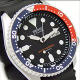 Seiko SKX009 J1 Automatic Blue & Red Mens Analog Divers Watch (Made in Japan)