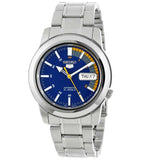 Seiko 5 Blue Dial/Silver Men's Automatic Analog Watch SNKK27K1
