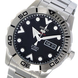 Seiko 5 Sports Black Dial Stainless Steel Men's Automatic Analog Watch SRPA03J1