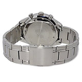 Seiko Chronograph Silver/White Dial Men's 100m Quartz Analog Watch SSB153P1
