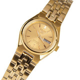 Seiko 5 All Gold Women's Automatic Analog Dress Watch SYMA38K1