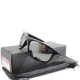 Oakley Valve Polished Black/Black Iridium Men's Polarised Sunglasses OO9236 12-837