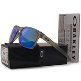 Oakley Sliver XL Matte Grey Ink/Sapphire Iridium Polarised Sunglasses OO9341-03