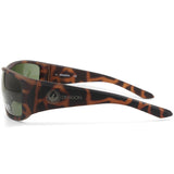 Dragon Jump Matte Tortoise/Grey-Green G15 Unisex Sport Sunglasses