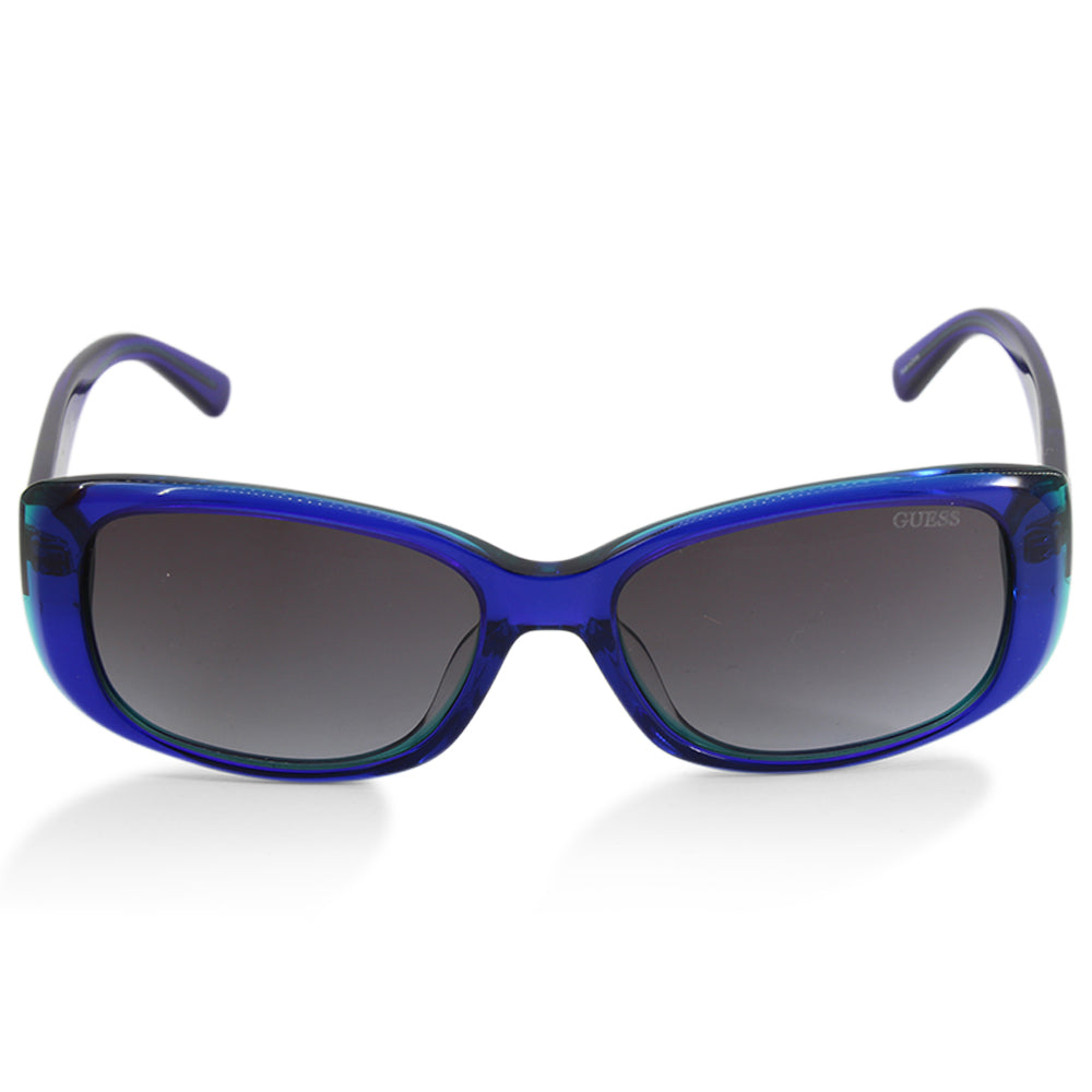 Guess Blue on Aqua/Grey Gradient Women's Fashion Sunglasses GU7408 90X