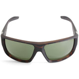Dragon Deadlock Matte Tortoise/Green G15 Men's Rectangular Sports Sunglasses