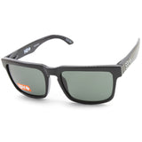 Spy Helm Shiny Black/HD Plus Grey-Green Men's Lifestyle Sunglasses