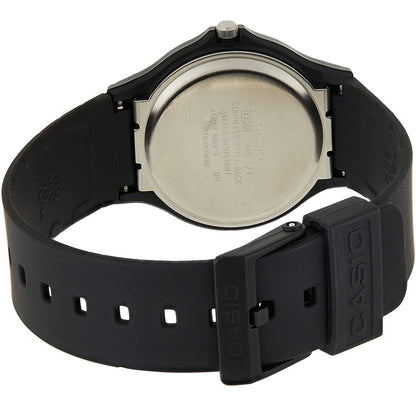 Casio MQ-71-2B Black Blue Unisex Basic 3-Hand Analog Quartz Watch