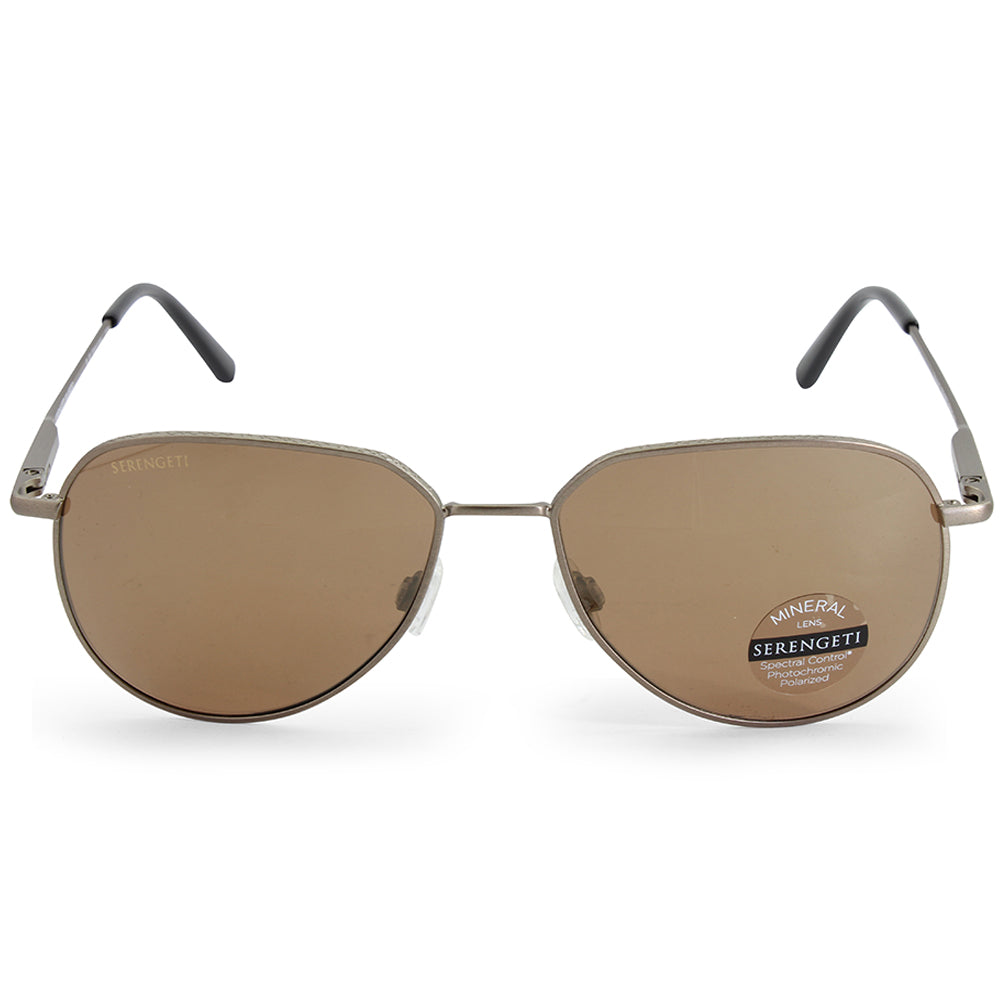Serengeti Haywood Brushed Bronze/Drivers Gold Polarised Men's Sunglasses