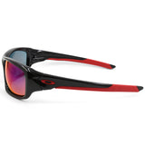 Oakley Valve Polished Black/Red Iridium Men's Sports Sunglasses OO9236-02