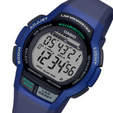 Casio WS-1000H-2AV Blue Lap Memory Runners 100m Digital Sports Watch