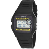 Casio F-94WA-9 Black & Yellow Basic Retro Vintage Series Unisex Digital Watch