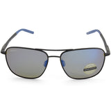 Serengeti Spello Matte Black/555nm Blue Polarised Unisex Sunglasses 8797