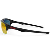 Oakley Flak Beta Polished Black/Ruby Iridium Polarised Sports Sunglasses OO9363-14