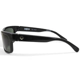 Spy Frazier Shiny Black/HD Plus Grey-Green Men's Sports Sunglasses