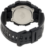 Casio W-735H-1A Black Men's 100m Multi-function Vibration Alarm Digital Watch