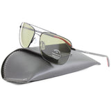 Serengeti Tellaro Shiny Black/555nm Grey Polarised Unisex Sunglasses 8818