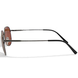 Serengeti Haywood Shiny Gunmetal/Brown Drivers Men's Pilot Sunglasses SS543006