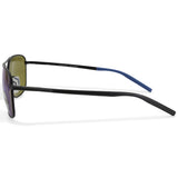 Serengeti Spello Matte Black/555nm Blue Polarised Unisex Sunglasses 8797