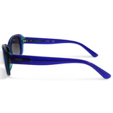 Guess Blue on Aqua/Grey Gradient Women's Fashion Sunglasses GU7408 90X