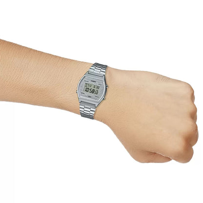 Casio Silver Glitter Women's Classic Style Digital Watch B640WDG-7