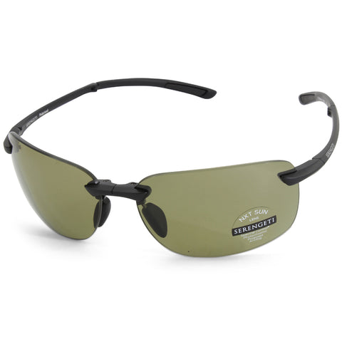 Serengeti Ceriale 8813 Matte Black/PhD 2.0 Polarised 555nm Unisex Foldable Sunglasses